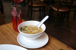 TERRACOTTA RED MODERN ASIAN BISTRO